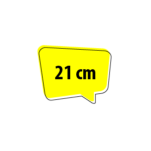 21 cm